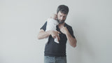 T-shirt papa, installation facile.